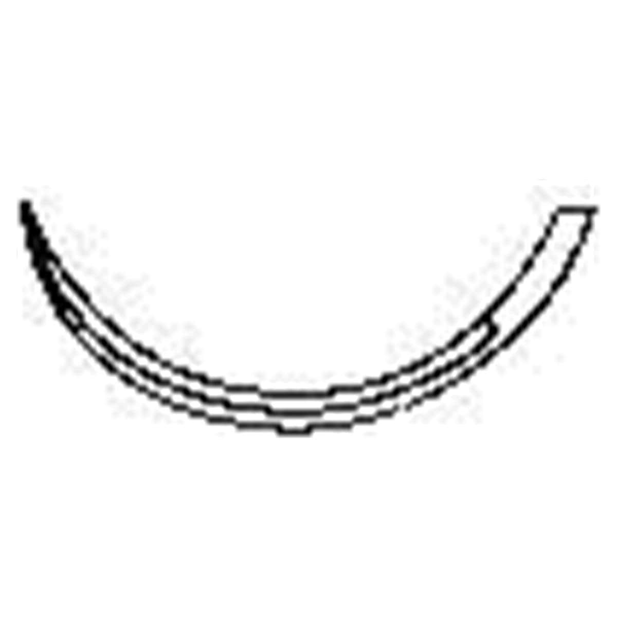 SUTURE ETHILON - AGO PUNTA DI PRECISIONE DORSO TAGLIENTE - FILO CM 45 - 690G - P-3 3/8 cerchio P.Prime* - 5/0 (1) mm 13 - 12 pz.
