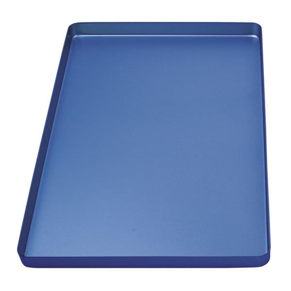 TRAYS LISCI IN ALLUMINIO ANODIZZATO - Blu - 1 pz