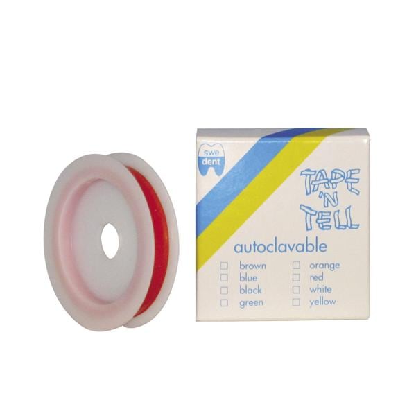 NASTRI CODIFICATORI TAPE'N TELL - Rosso - 1 pz