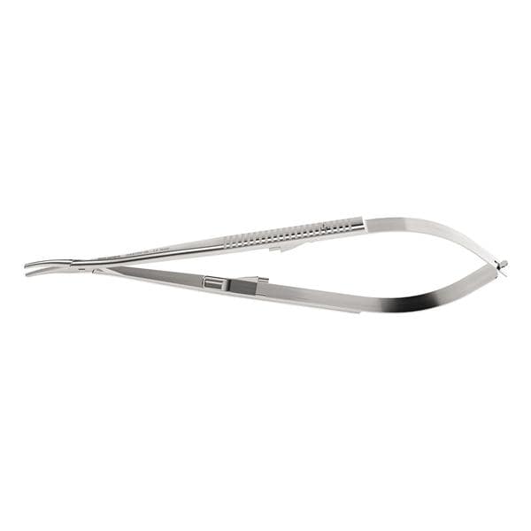 PORTA AGHI CASTROVIEJO - Curvo 18 cm - Punte fini (0441TH-18)