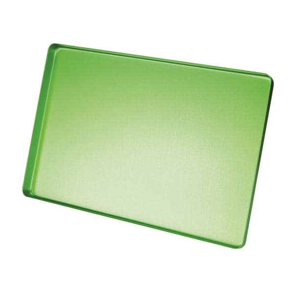 TRAYS LISCI IN ALLUMINIO ANODIZZATO - Smeraldo - 1 pz NEW