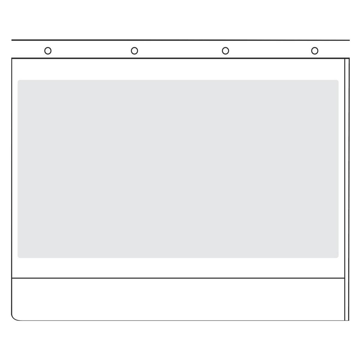 PORTARADIOGRAFIE PANORAMICHE - Universali - perforate su un lato - misura cm 23,4 x 30,5 con etichetta segnanome, (per radiograf