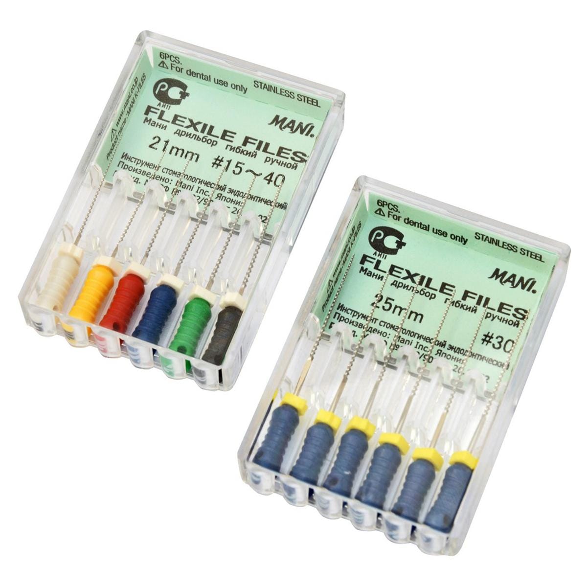 FLEXILE FILES - ISO 35 - verde - lunghezza 21 mm