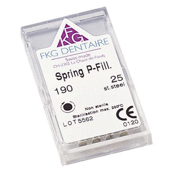 SPINGIPASTA con molla - ISO 30 - blu - lunghezza 25 mm