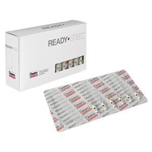 STRUMENTARIO CANALARE READY..STEEL K-FILES ASSORTIMENTI - Assortimento 15/40 - lunghezza 21 mm