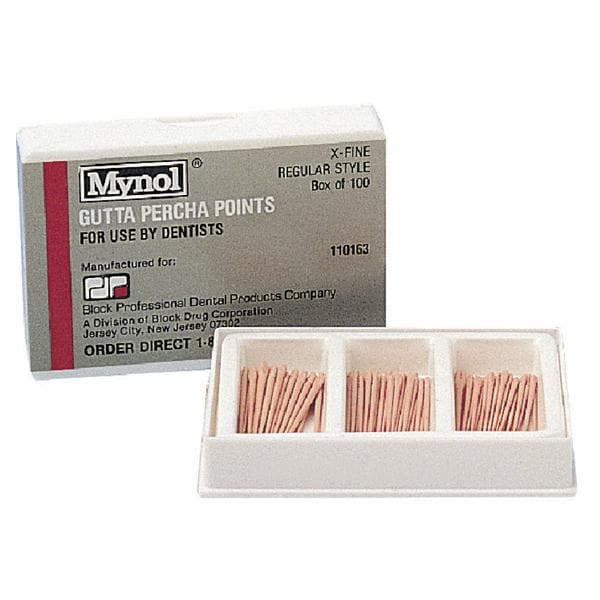 PUNTE DI GUTTAPERCA - Misura F