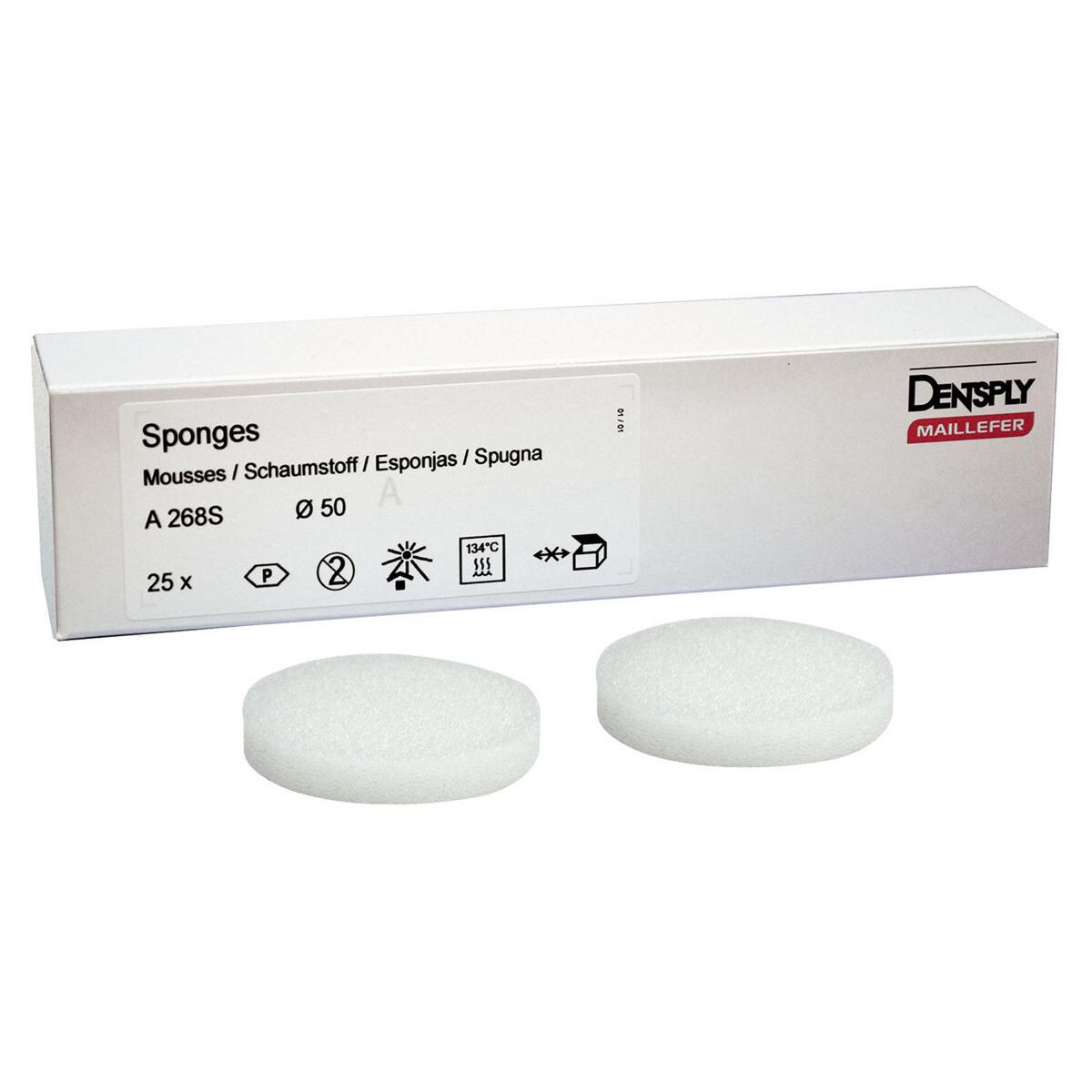 SPUGNETTE PER ENDODONZIA - Tonde Ø 5 cm