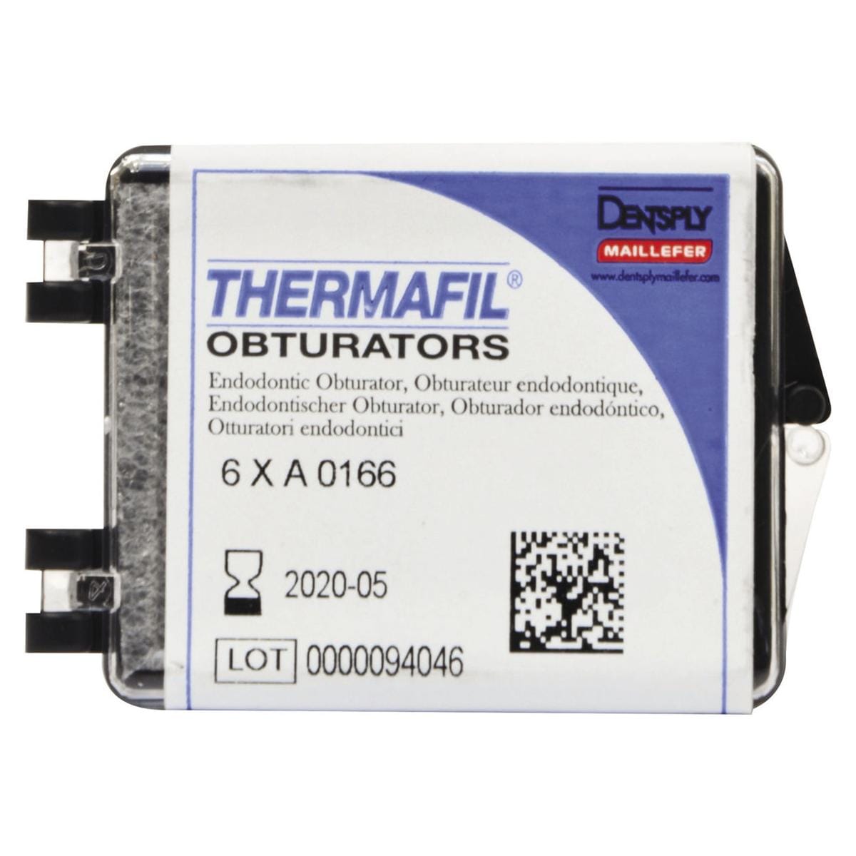 THERMAFIL OTTURATORI - ISO 25 - rosso - placchetta da 6 otturatori