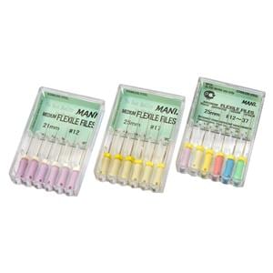 FLEXILE MEDIUM FILES ASSORTIMENTO - Assortimento 12/37 - lunghezza 25 mm