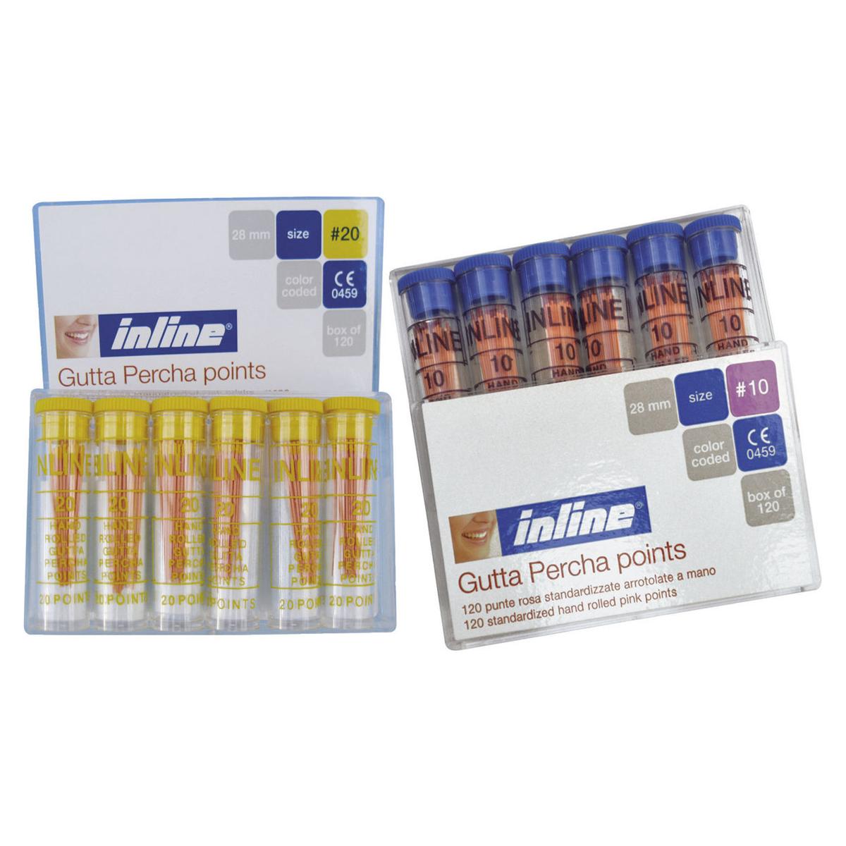 PUNTE DI GUTTAPERCA ASSORTIMENTI - Assortimento 45/40