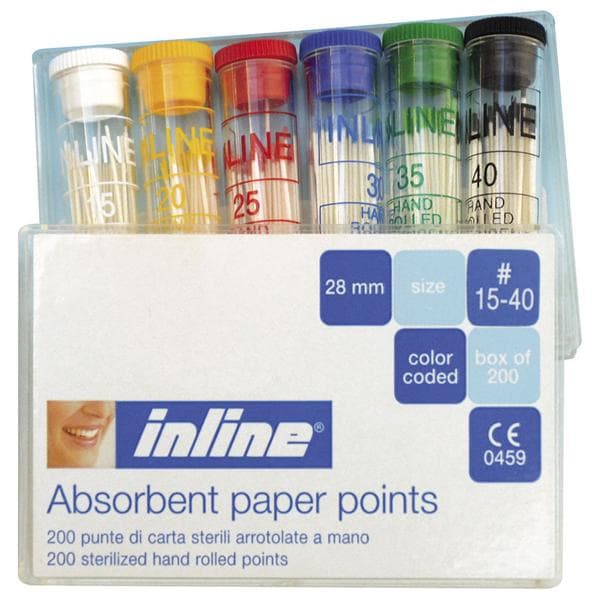 PUNTE DI CARTA - ISO 35 - verde - in tubetti