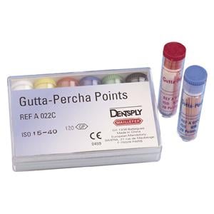 PUNTE DI GUTTAPERCA - ISO 45 - bianco