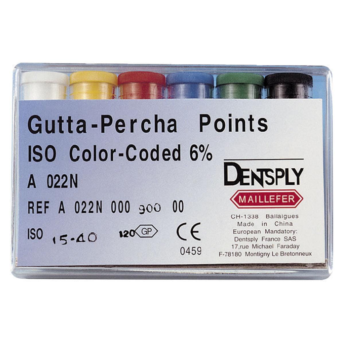 PUNTE DI GUTTAPERCA CONICITA' .04 - ISO 45 - bianco