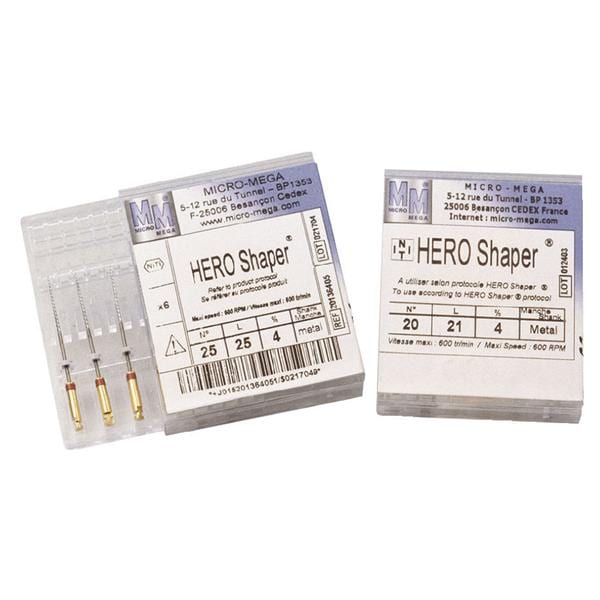 HERO SHAPER per CA RICAMBI CONICITA' 04% (Ad esaurimento) - ISO 20 - giallo - lunghezza 29 mm