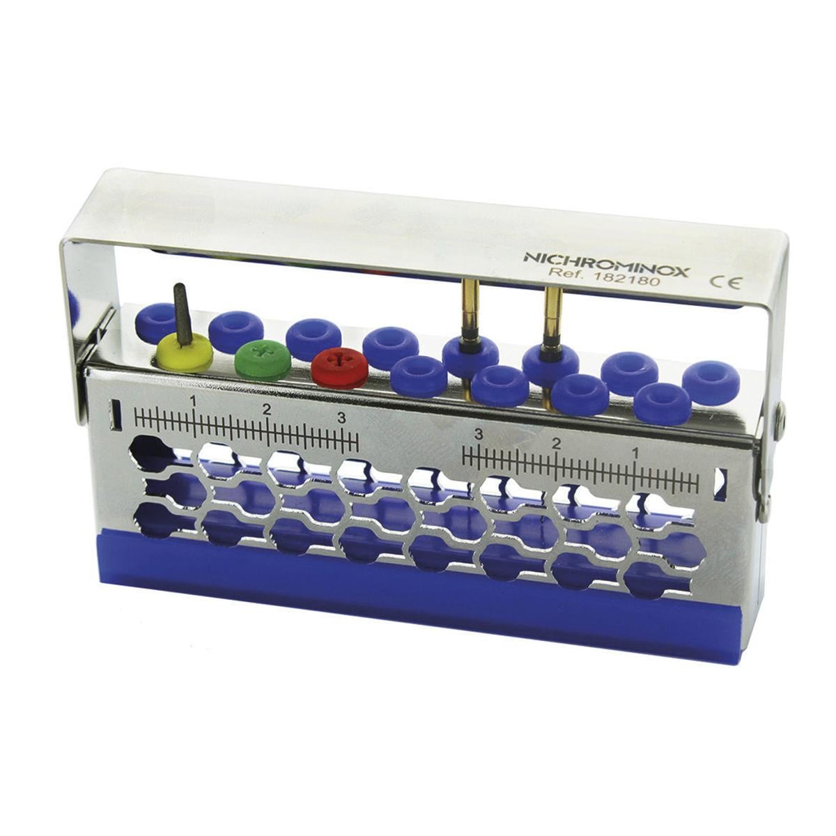 PORTASTRUMENTI MULTI-ENDO - Multi-Endo per 12 strumenti - Dimensioni: cm 9 x 2 x h 5