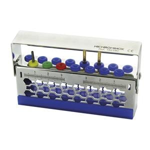 PORTASTRUMENTI MULTI-ENDO - Multi-Endo per 12 strumenti - Dimensioni: cm 9 x 2 x h 5