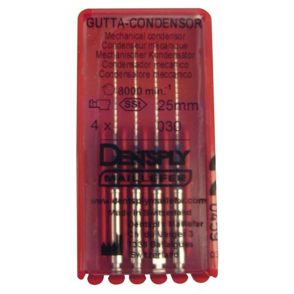 GUTTA CONDENSOR - ISO 25 - rosso - lunghezza 21 mm