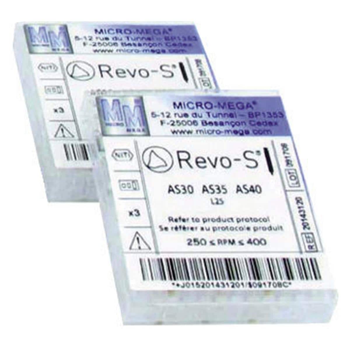 REVO-S MICRO-MEGA per CA RICAMBI SERIE APICALE CONICITA' 06% (Ad esaurimento) - AS40 nr. 40