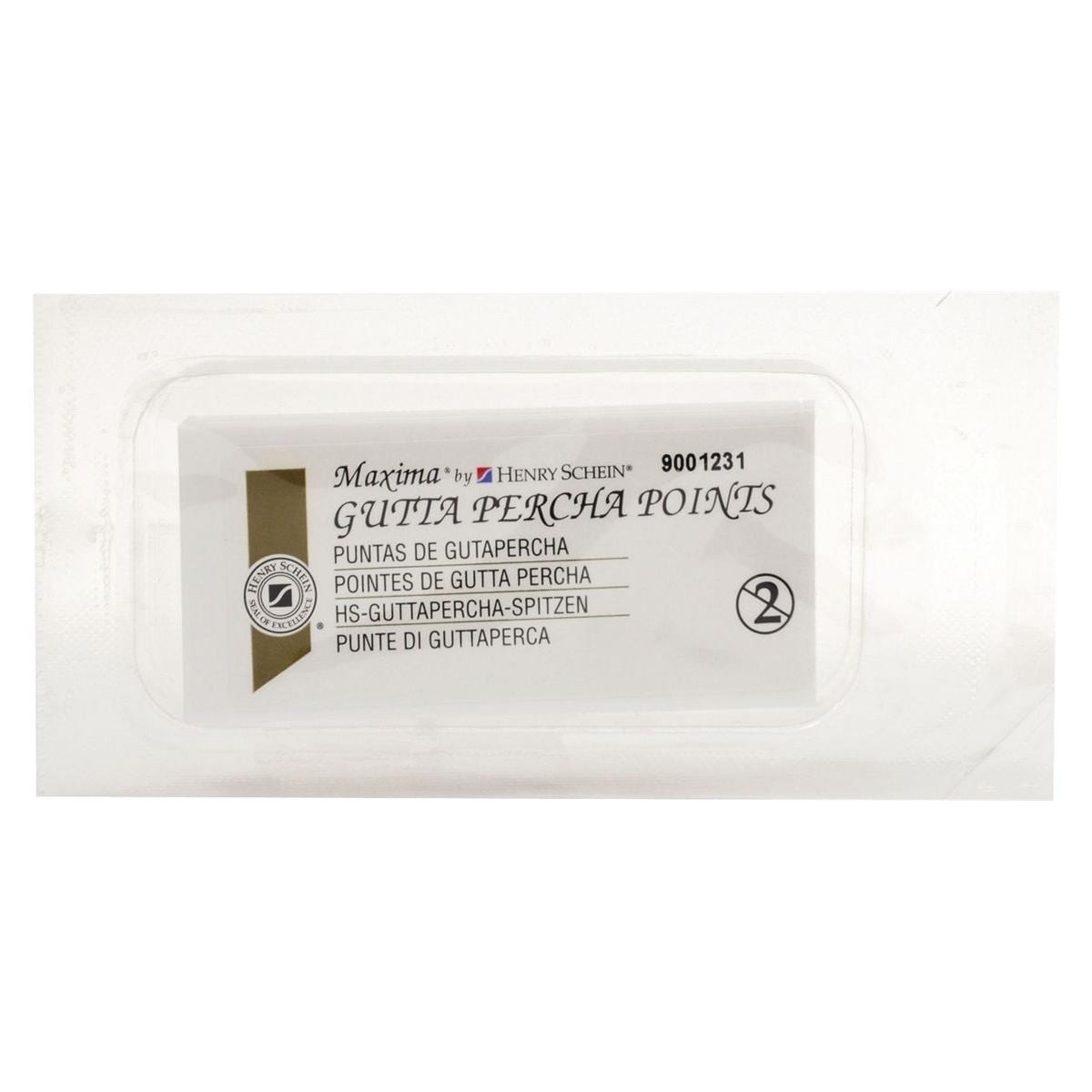 MAXIMA PUNTE DI GUTTAPERCA in slide box ASSORTIMENTI - Assortimento ISO 45/80