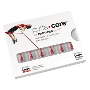 GUTTA.CORE PINK PER PROTAPER NEXT - ISO X2 025 - rosso - 1 blister da 6 otturatori