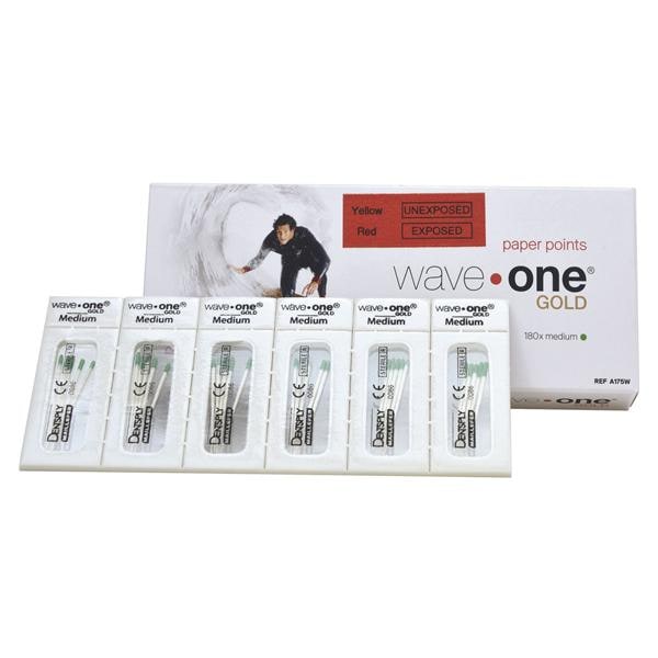 PUNTE DI CARTA WAVE.ONE GOLD - Misura 035.06 medium - verde