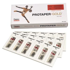 PUNTE DI CARTA PROTAPER.GOLD - ISO F2 - rosso