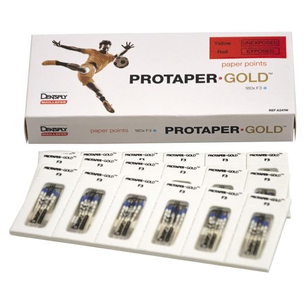 PUNTE DI CARTA PROTAPER.GOLD - ISO F3 - blu
