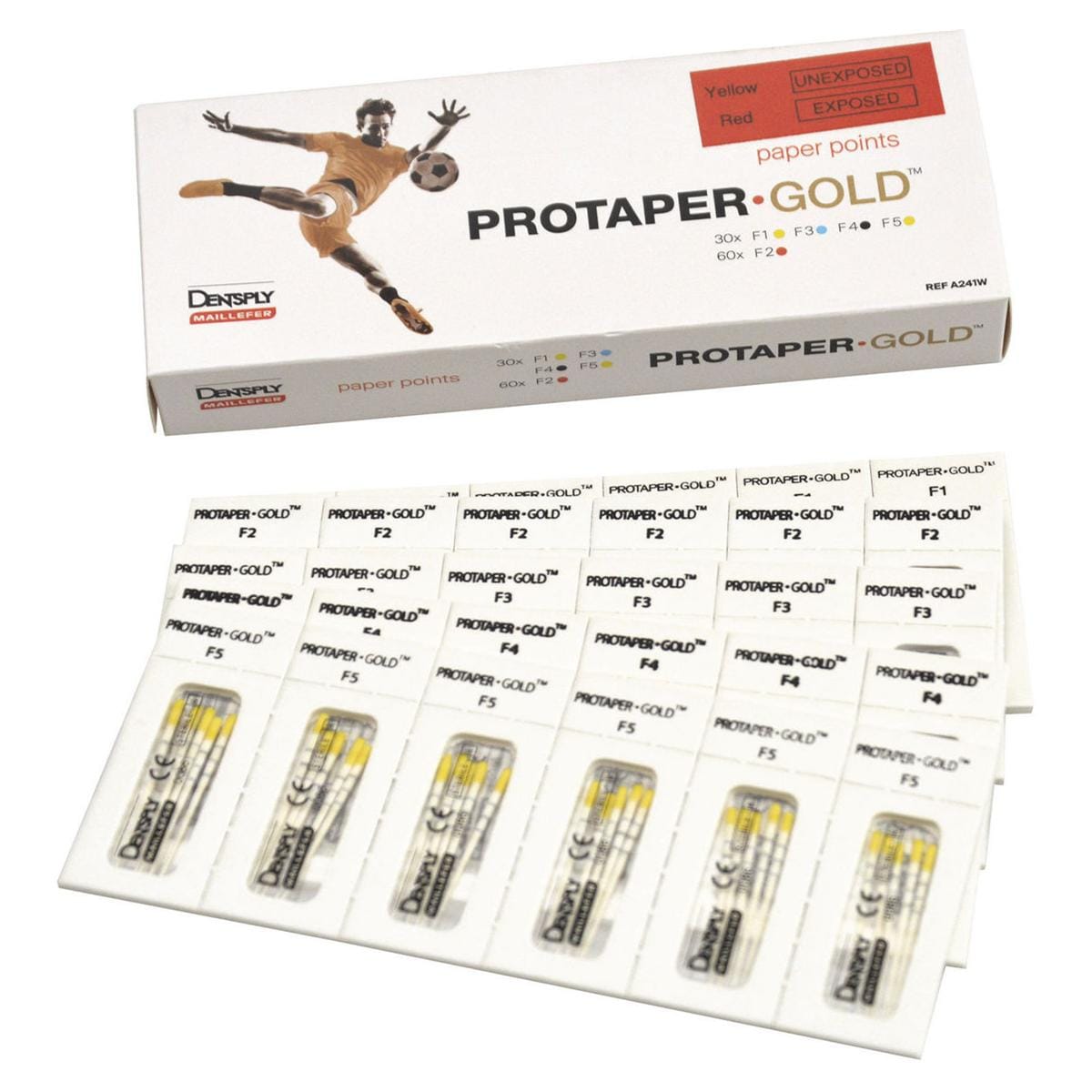 PUNTE DI CARTA PROTAPER•GOLD ASSORTIMENTO - Assortimento F1/F5