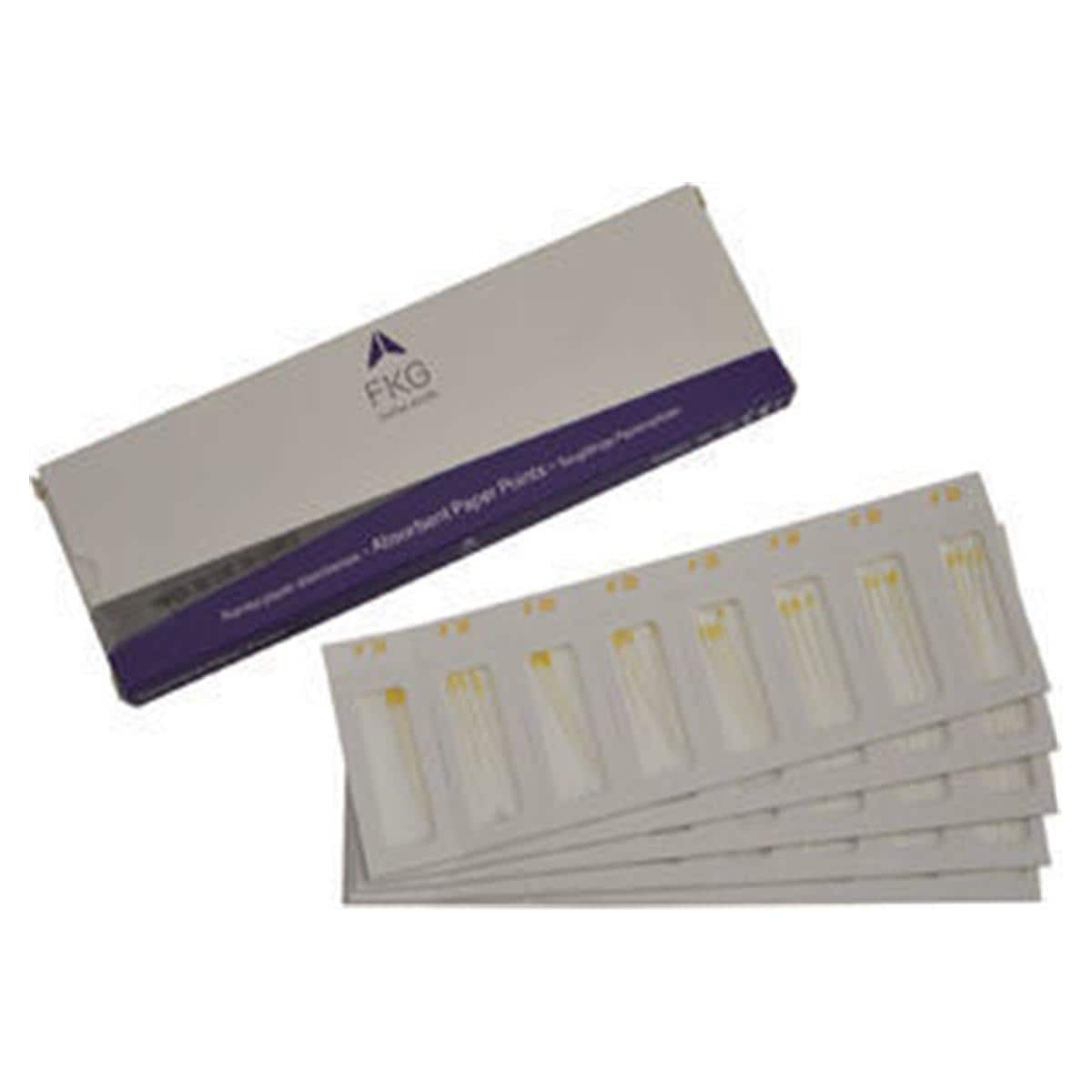 PUNTE DI CARTA CON TERMINALE COLORATO .02 - ISO 50 - giallo