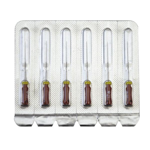 MAXIMA STRUMENTARIO CANALARE H-FILES - ISO 25 - rosso