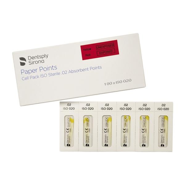 PUNTE DI CARTA - ISO 20 - giallo
