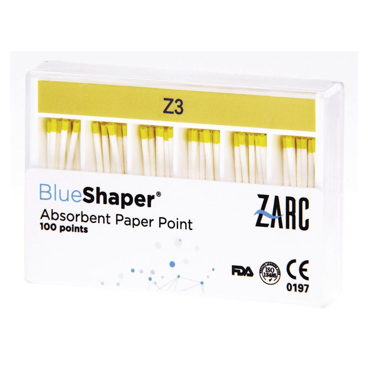 PUNTE DI CARTA BLUESHAPER - Z3 - giallo