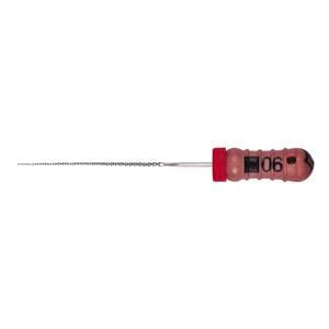 STRUMENTARIO CANALARE K-FILE CONICITA' .02 - ISO 06 - rosa - lunghezza 25 mm