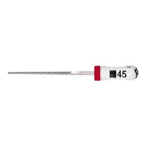 STRUMENTARIO CANALARE K-FILE CONICITA' .02 - ISO 45 - bianco - lunghezza 25 mm