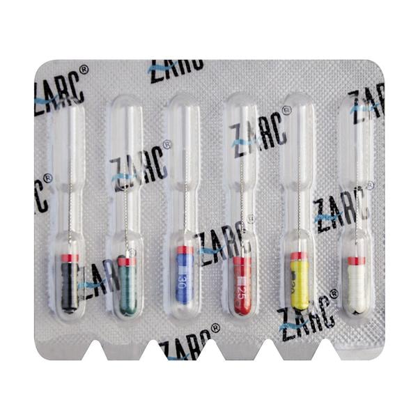 STRUMENTARIO CANALARE K-FILE CONICITA' .02 ASSORTIMENTI - Assortimento 15-40 - lunghezza 25 mm