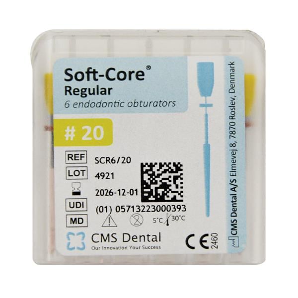 SOFT-CORE OTTURATORI - ISO 20 - giallo