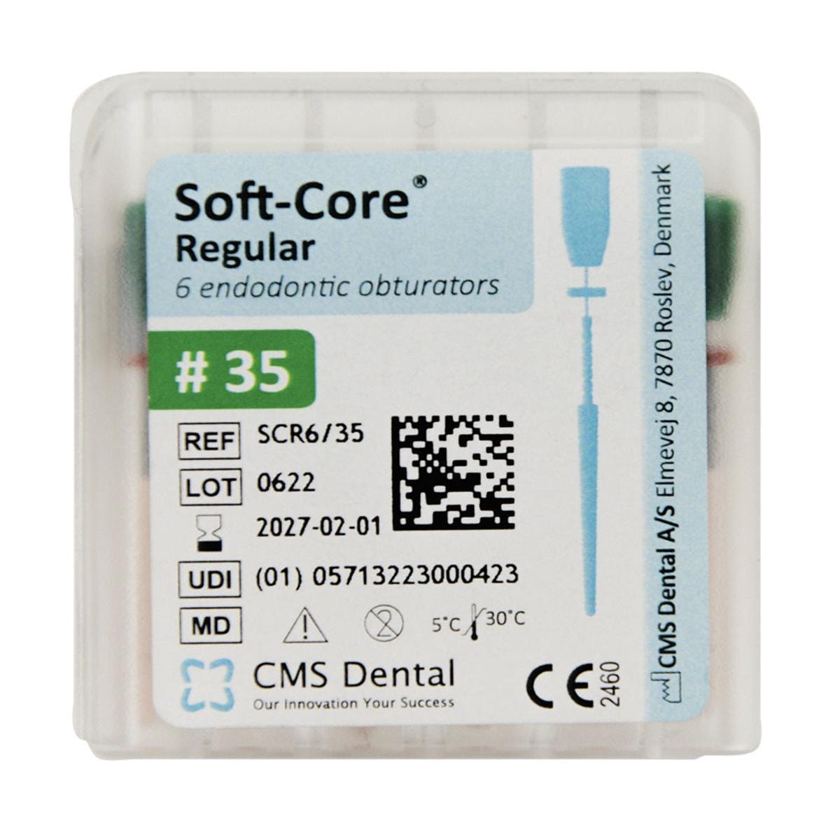 SOFT-CORE OTTURATORI - ISO 35 - verde