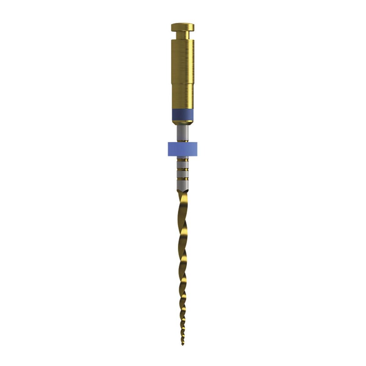 EDGETAPER BLAZE UTOPIA RICAMBI FINISHING FILES F3 CONICITA' .09 - ISO 30 - F3 azzurro - Lunghezza 25 mm