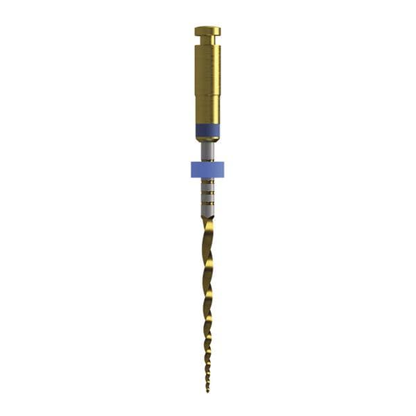 EDGETAPER BLAZE UTOPIA RICAMBI FINISHING FILES F3 CONICITA' .09 - ISO 30 - F3 azzurro - Lunghezza 21 mm