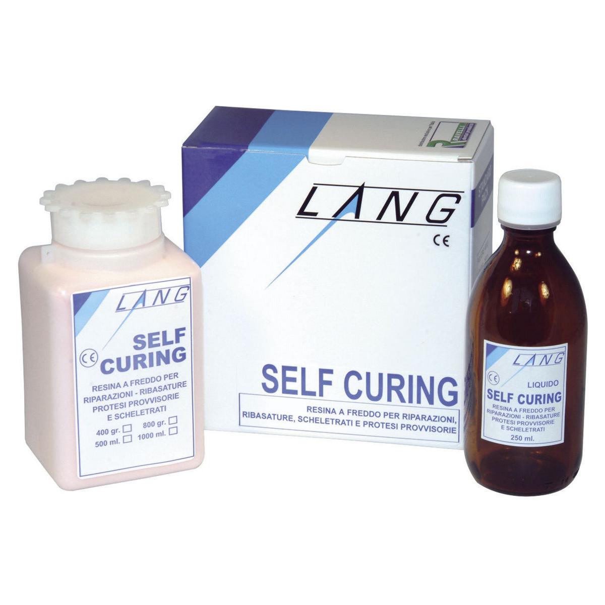 SELF CURING - Confezione: polvere da 400 g + liquido da 250 cc