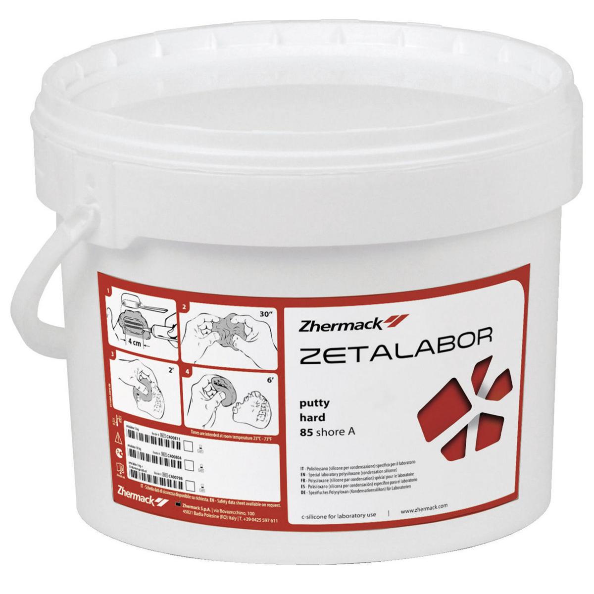 ZETALABOR - Barattolo da 5 Kg + 2 catalizzatori Indurent Lab da 60 ml cad.