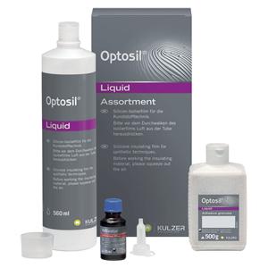 OPTOSIL FLUIDO - Confezione: fluido 560 ml, granuli 500 g e attivatore 25 ml