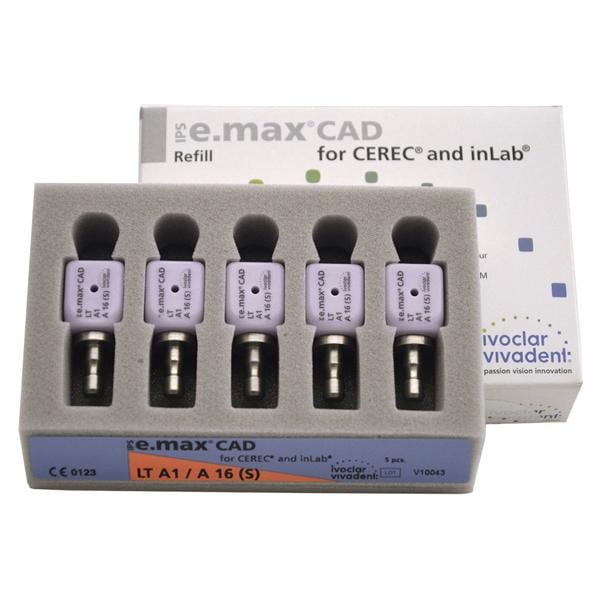 IPS e.max CAD ABUTMEN SOLUTIONS A16 (S/L) LT - A16 (S) LT - A1