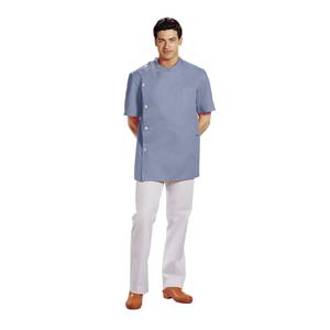 CASACCA MEDICAL MANICA CORTA (AD ESAURIMENTO) - Taglia L - colore azzurro
