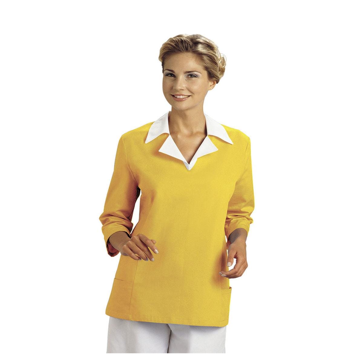 CASACCA MARYLIN (AD ESAURIMENTO) - Taglia L - Colore giallo/bianco