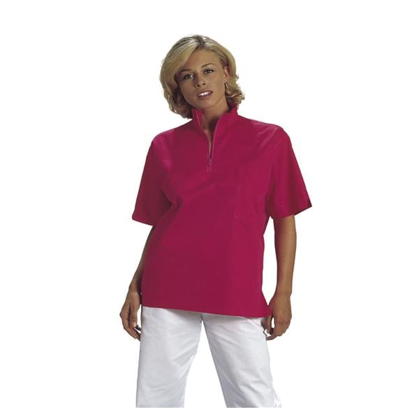 CASACCA HORIZON MANICA CORTA IN GABARDINE - Taglia XS - colore rosso rubino