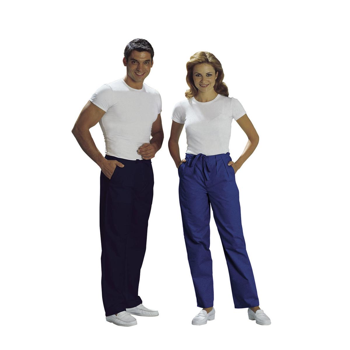 PANTALONE COULISSE - Taglia 44 - Colore blu