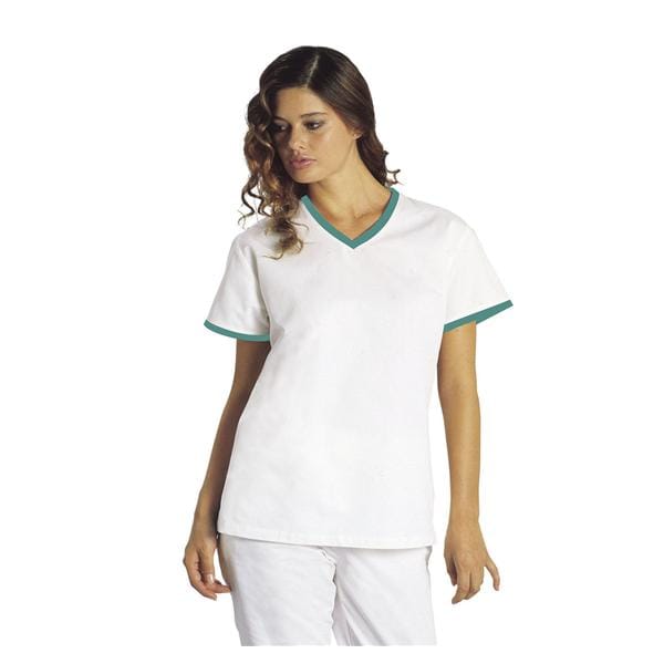 CASACCA EASY (AD ESAURIMENTO) - Taglia S - Colore bianco/verde acqua