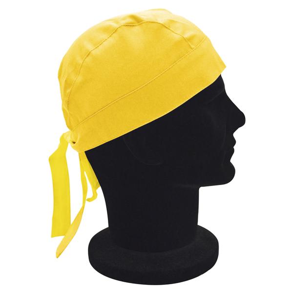 BANDANA UNISEX IN GABARDINE - Giallo