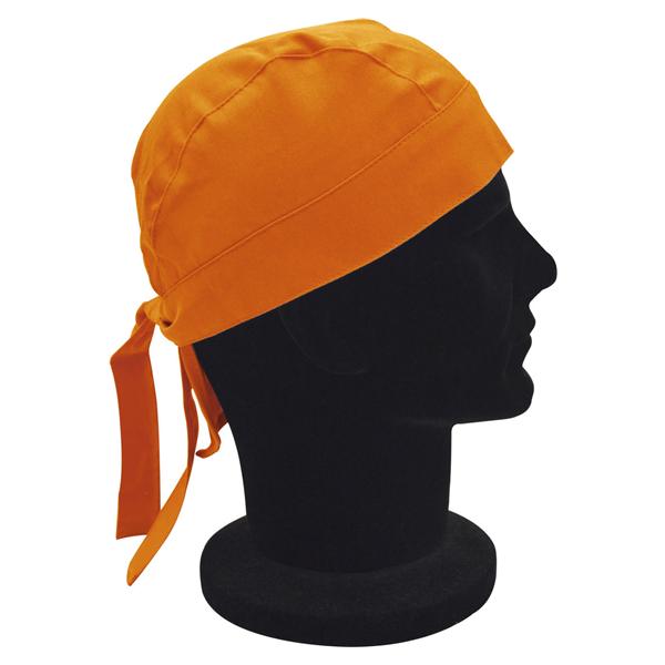 BANDANA UNISEX IN GABARDINE - Arancione